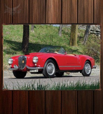 Металлическая табличка Lancia Aurelia GT Convertible (B24)